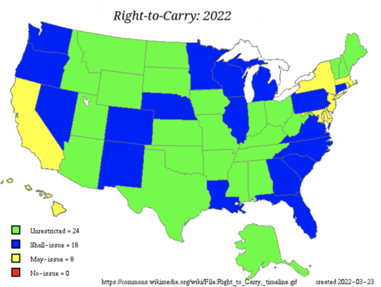 Georgia just became the 25th state to let people carry concealed guns with no permit and no training 2