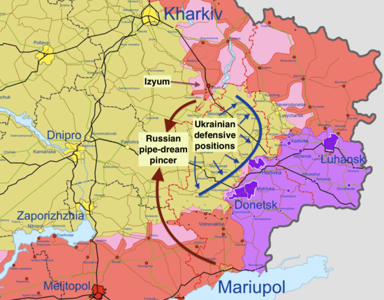 Ukraine update: Ukraine makes a play for Izyum salient supply lines 6