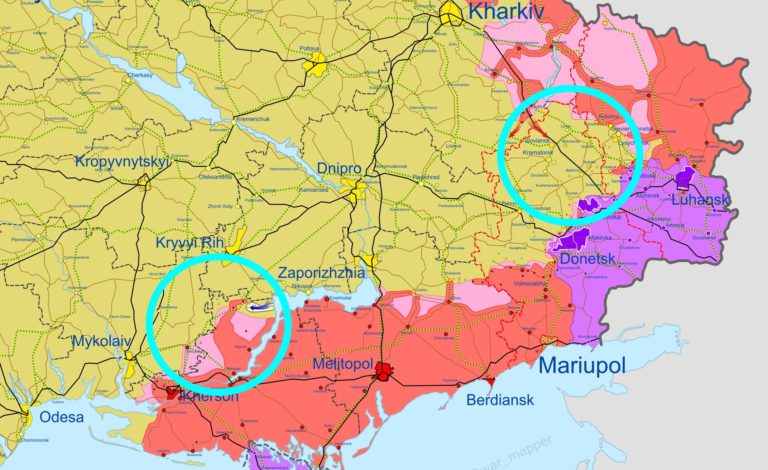Ukraine update: The Kherson bulge, the Kramatorsk gap 1