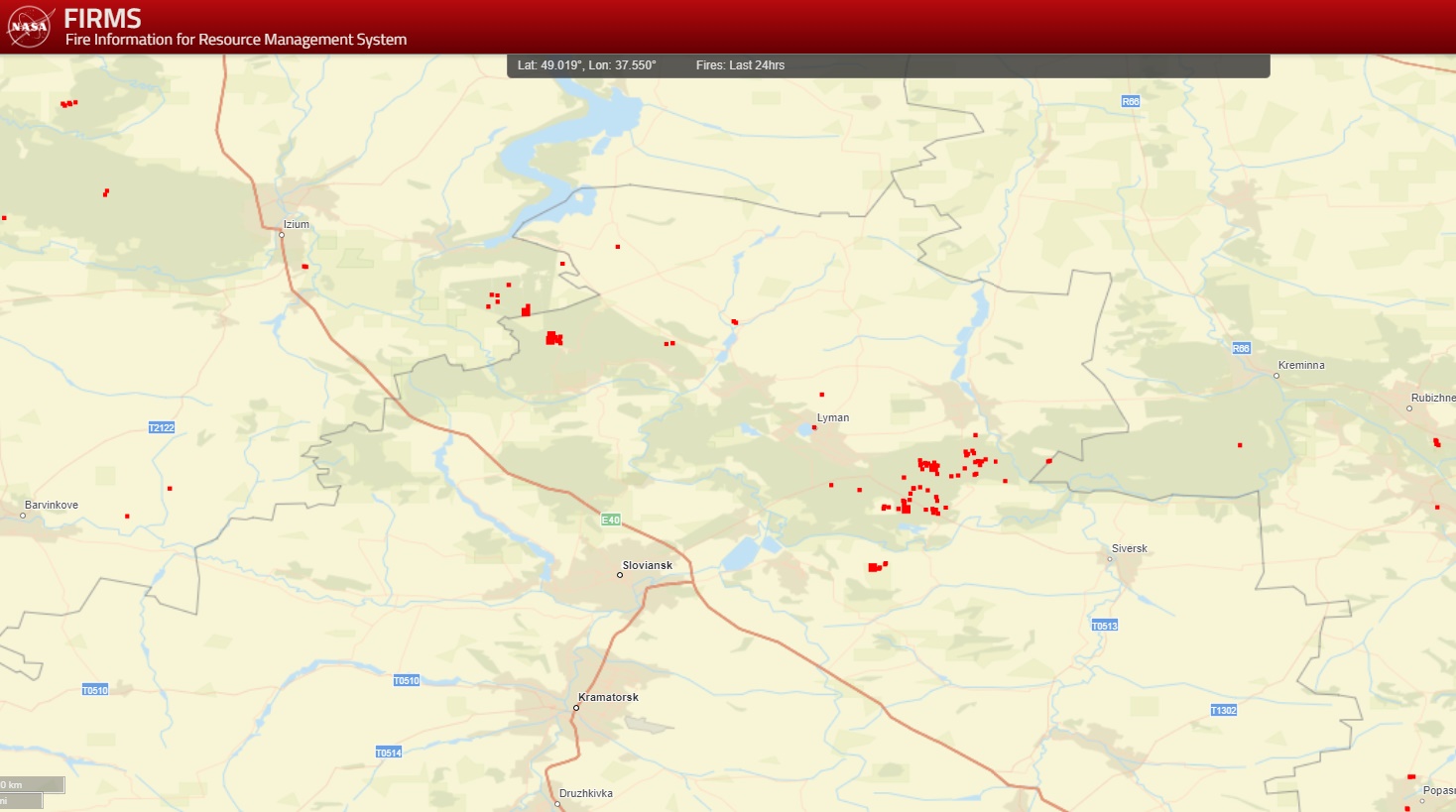 Ukraine update: Mapping positions at the start of day 70 4