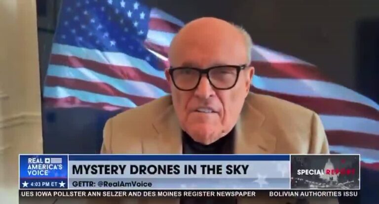 Giuliani Freaks Out Over Drones, Says China Raped U.S. With A Balloon 2