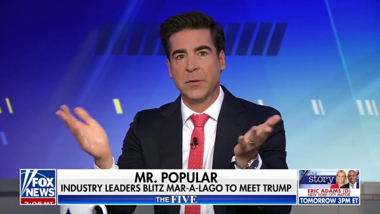 Watters Boasts Trump Can't Be Bribed, Then Lauds Those Lining Up To Bribe Him 1