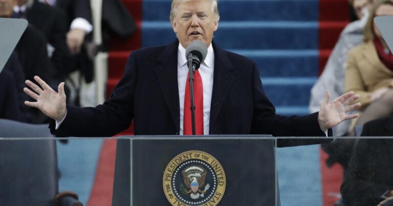 Trump's first inaugural speech was 'American carnage.' He says this time will be different 1