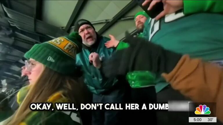 Eagles Fan Fired From DEI Consulting Job For Abusing Female Packers Fan 5