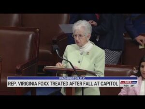 MAGA Rep. Virginia Foxx Tumbles Down Capitol Stairs 1