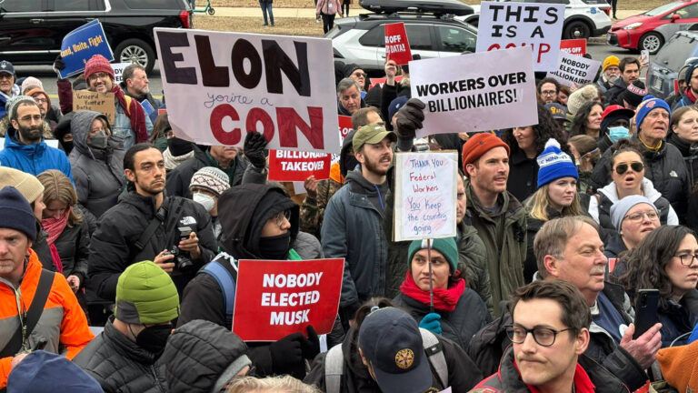 To Fight the Trump/Musk Purge, Federal Workers Hold Nationwide Day of Action to "Save Our Services" 7