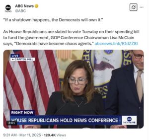 'Democrats Have Become Chaos Agents'...What Does She Mean 'Have Become'? 24