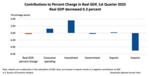 Import Flood Drops Q1 GDP Into Negative Territory -- But Investment Soars 29