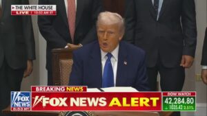 Grandpa Scrambled Brains Lashes Out At Reporter For Asking About Qatari Plane 5