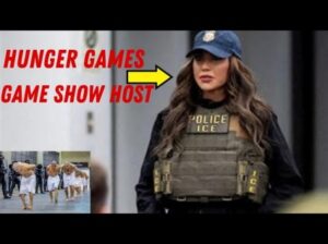 Kristi Noem Pitches INSANE Hunger Games Immigrant Game Show 9