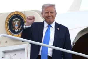 Donald Trump to Kristen Welker: Ac-Cent-Tchu-Ate The Positive. 21