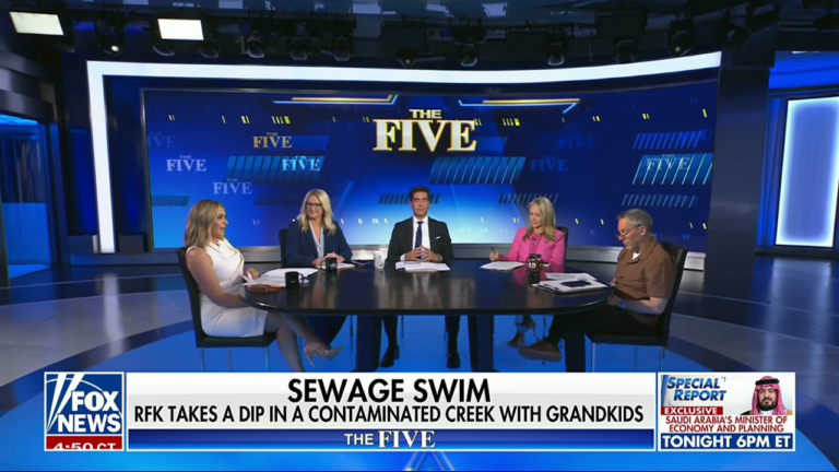 Fox Hosts Defend RFK Jr's Swim In Sewage-Tainted Water 4