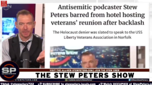 Shorter Stew Peters: 'I'm Not An Anti-Semite, But Jews Are K*kes' 8