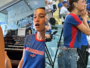 Singer Sings National Anthem Defiantly In Spanish At Dodger Stadium 2