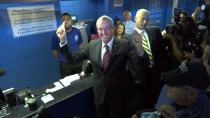 NJ Gov Pleased to Announce State's Transition to Primitive Climate Cult Campground Complete 28
