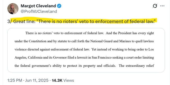 'There Is No Rioters' Veto to Enforcement of Federal Law' 2