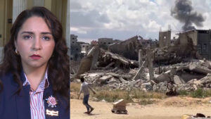 Block the Bombs: Rep. Delia Ramirez Pushes Bill to Halt U.S. Weapons Sales to Israel over Gaza 13