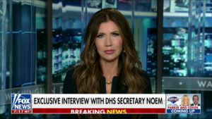 Cosplay Kristi Noem Slanders LA As 'City Of Criminals' 6
