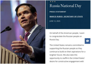 Marco Rubio Congratulates Russia On 'Russia Day' 8