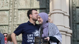 Mahmoud Khalil Is Free: Follow His Journey from ICE Jail to Newark Airport to Gates of Columbia University 20