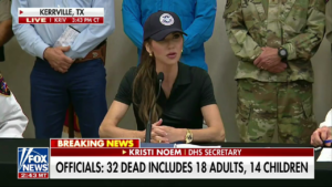Lying Witch Noem Tries To Blame Biden For Trump’s Texas Death And Destruction 5