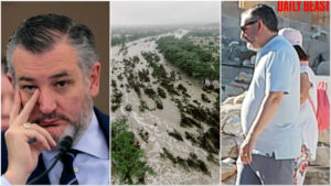 Ted Cruz Tours The Parthenon As Floods Ravage Texas 3