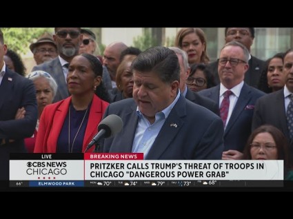 Pritzker Punches Trump: 'Do Not Come To Chicago." 7