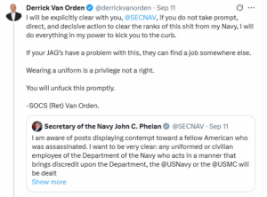 Van Orden Blames, Threatens Everyone Over Kirk's Death 9
