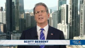 Scott Bessent's Head Gets Painfully Lodged Up Trump's A** In Interview 6 Scott Bessent's Head Gets Painfully Lodged Up Trump's A** In Interview 6