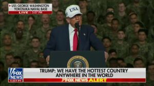 Trump's Brain Turns Into Pudding In Front Our Troops In Japan 9 Trump's Brain Turns Into Pudding In Front Our Troops In Japan 9